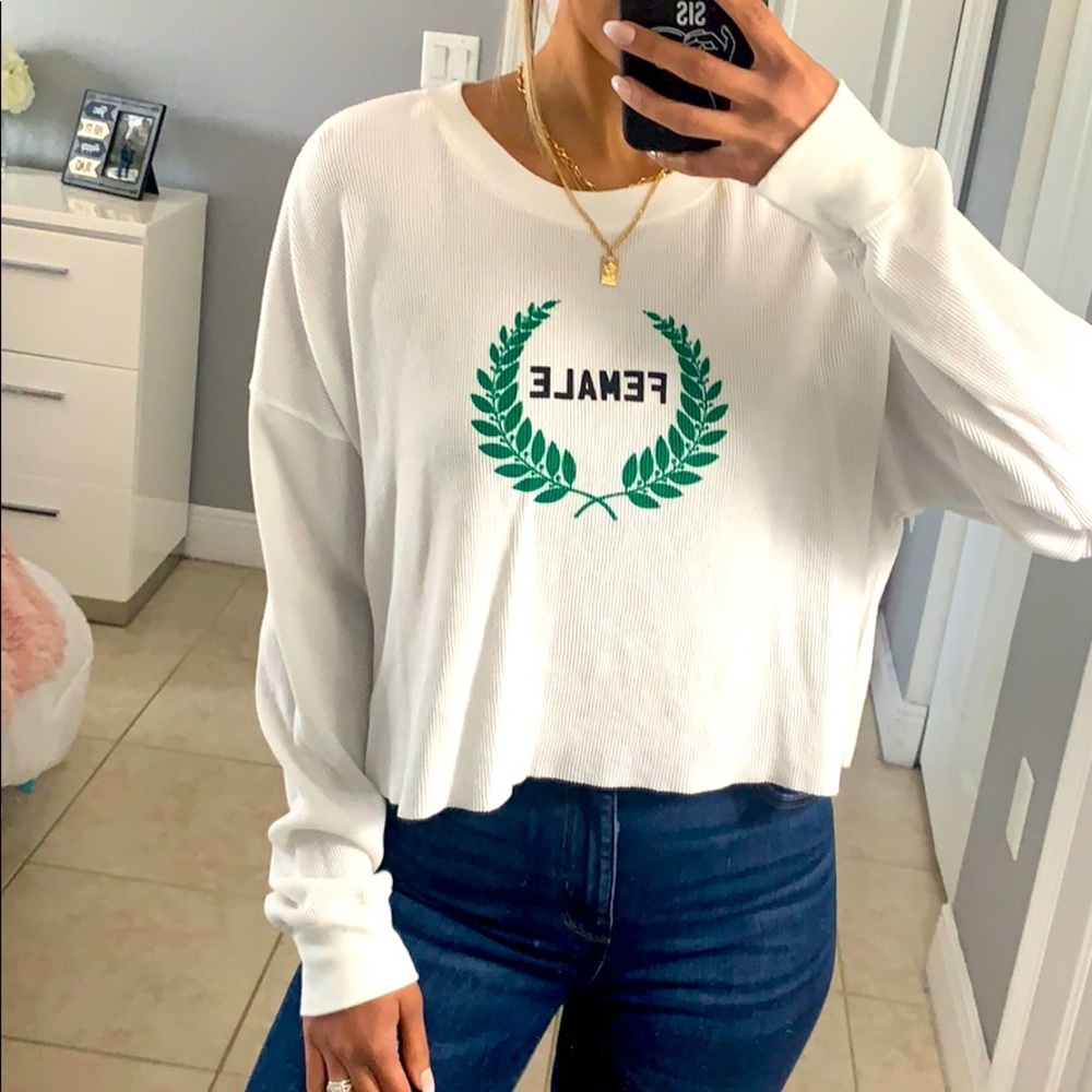 Cropped long sleeve